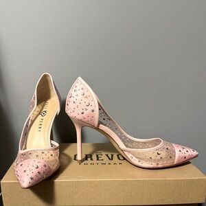 Katy Perry pink moon and star high heels